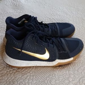 Nike Zoom Azurite Elizabeth Mens Shoes Size 14 Navy blue gold